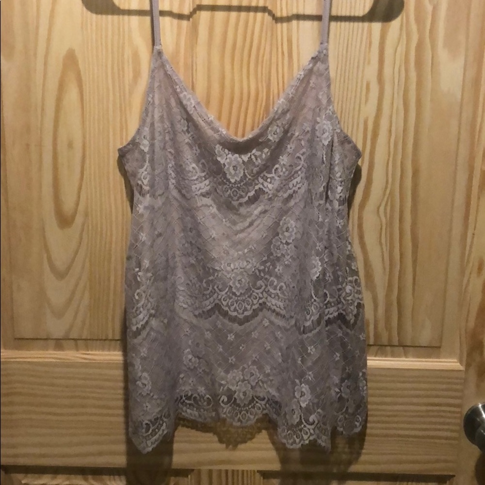 Purple tank top
